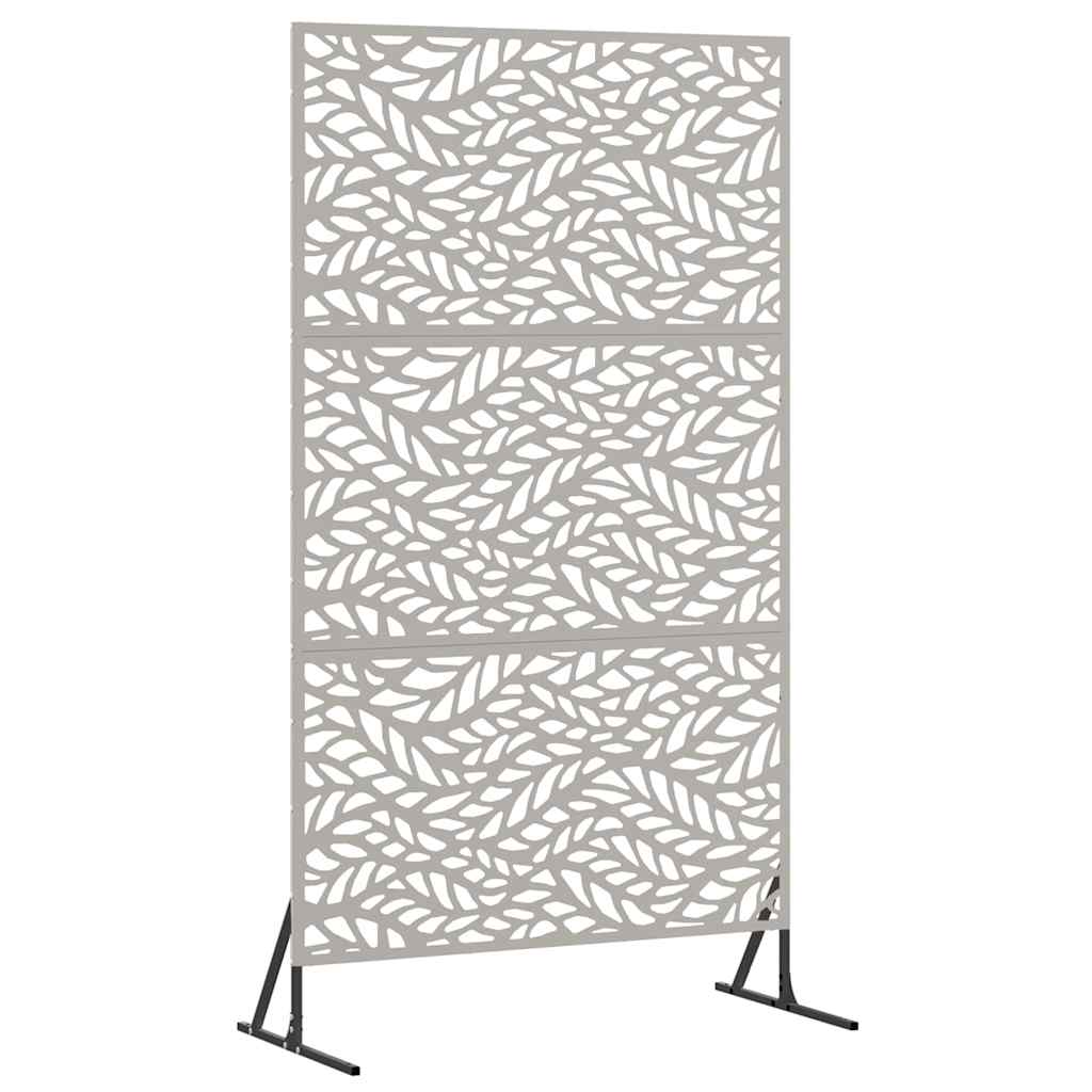 Privacy Screen Grey 100 x 50 x 180 cm Weathering Steel
