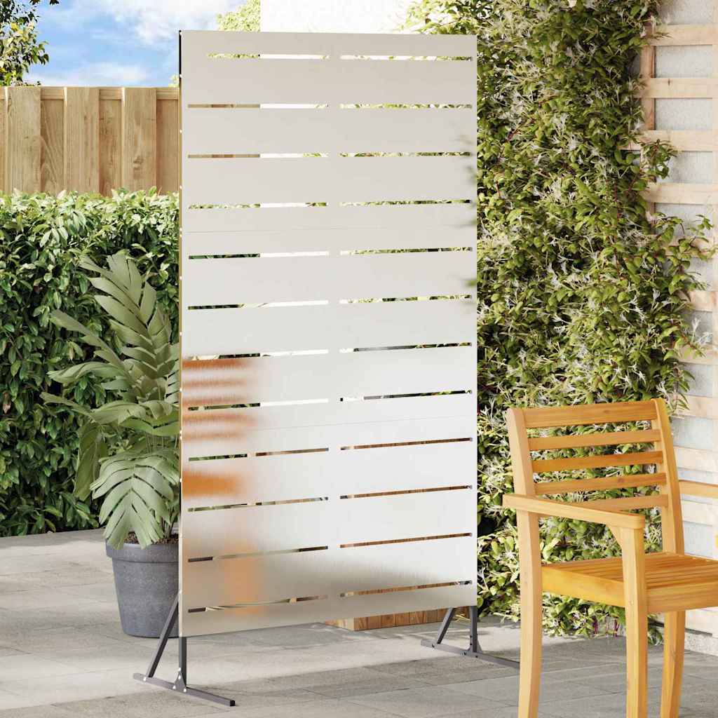 Privacy Screen Grey 100 x 50 x 180 cm Steel
