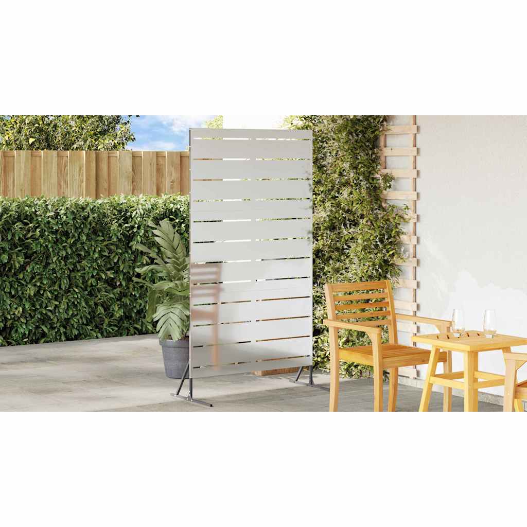 Privacy Screen Grey 100 x 50 x 180 cm Steel