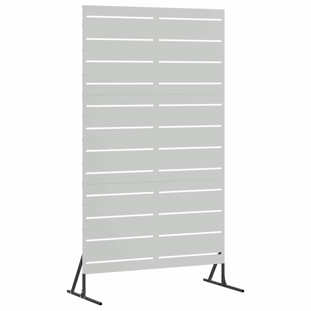 Privacy Screen Grey 100 x 50 x 180 cm Steel