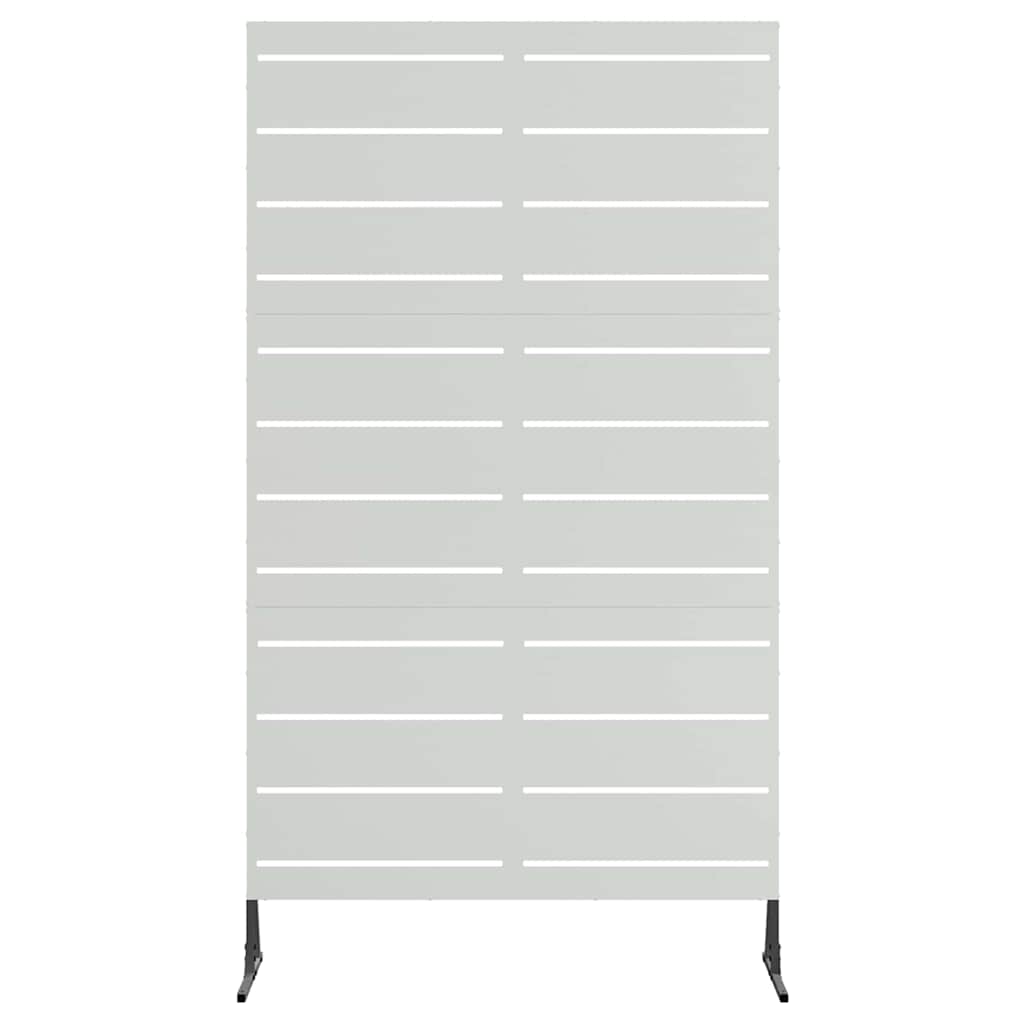 Privacy Screen Grey 100 x 50 x 180 cm Steel