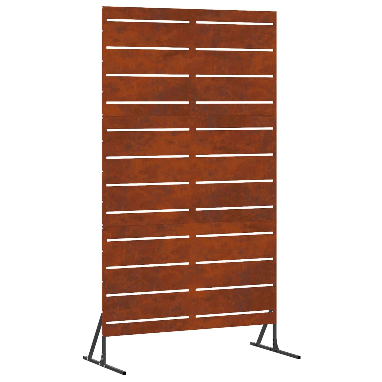Privacy Screen 100 x 50 x 180 cm Weathering Steel Rusty