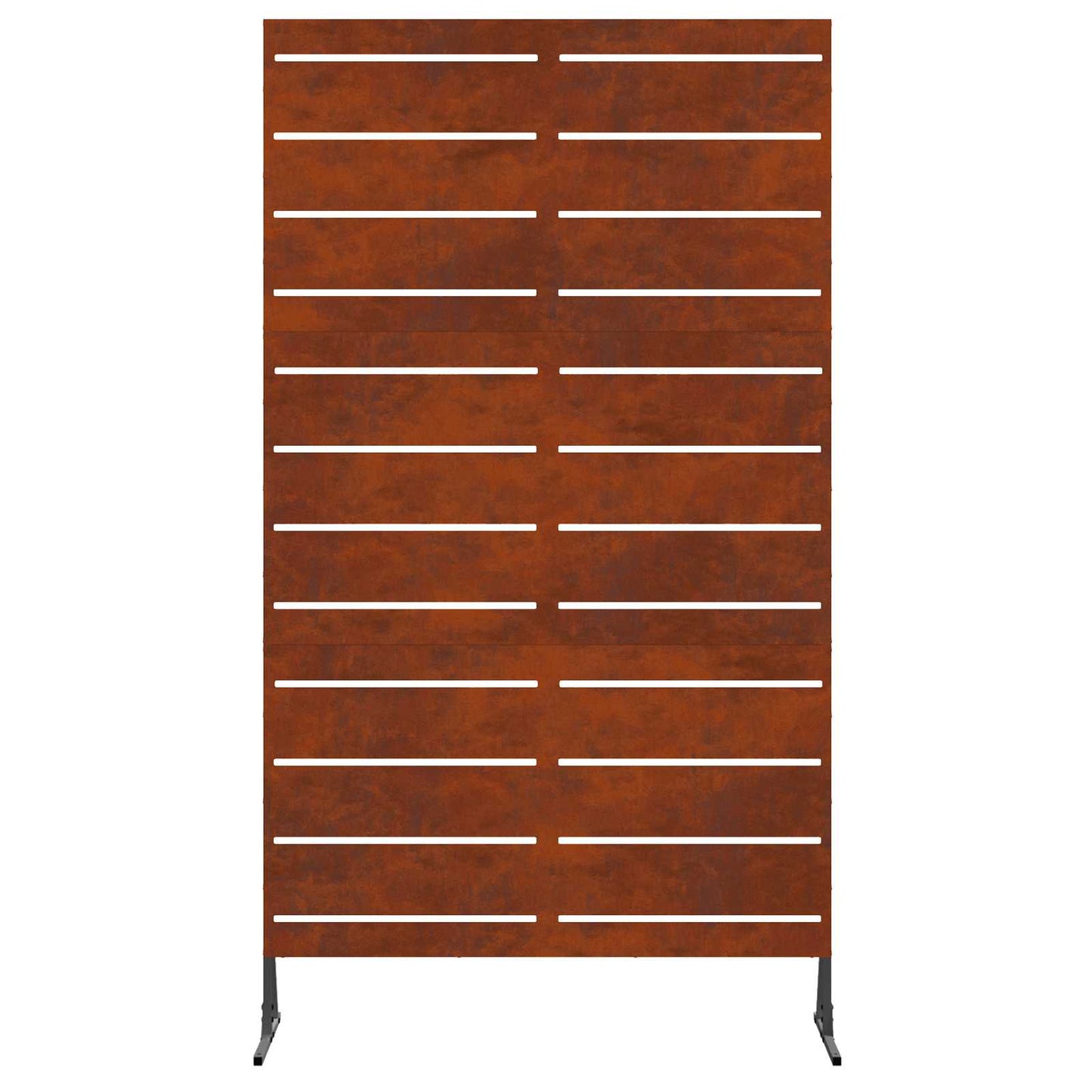 Privacy Screen 100 x 50 x 180 cm Weathering Steel Rusty