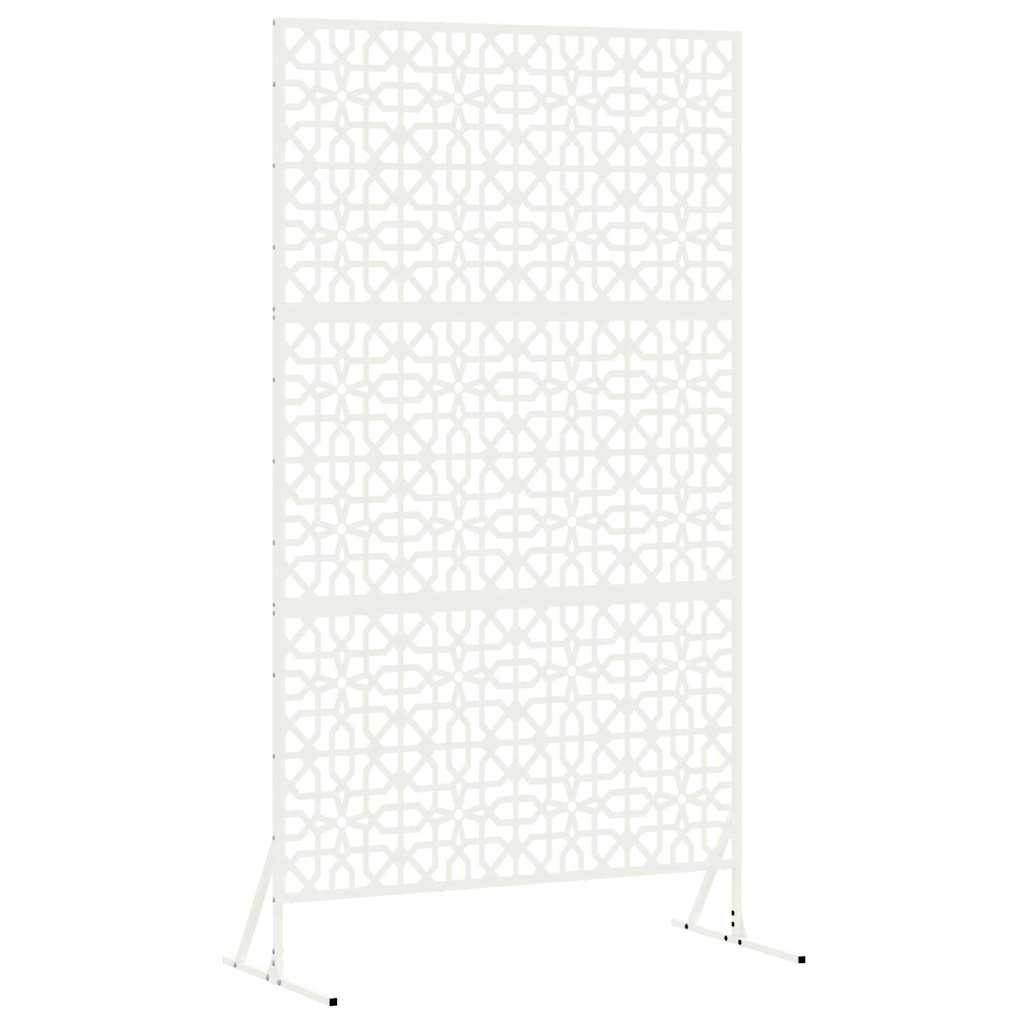 Privacy Screen 100 x 50 x 180 cm Steel White