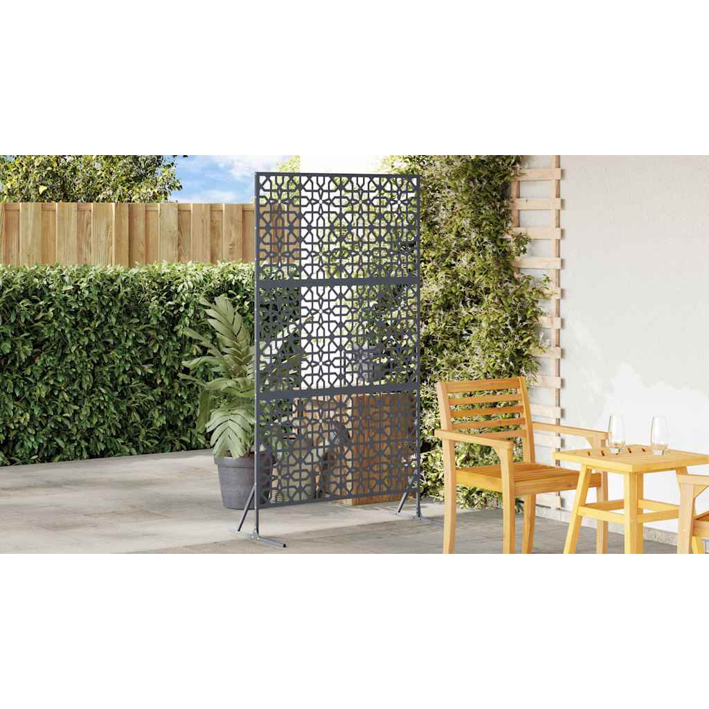 Privacy Screen 100 x 50 x 180 cm Steel Anthracite