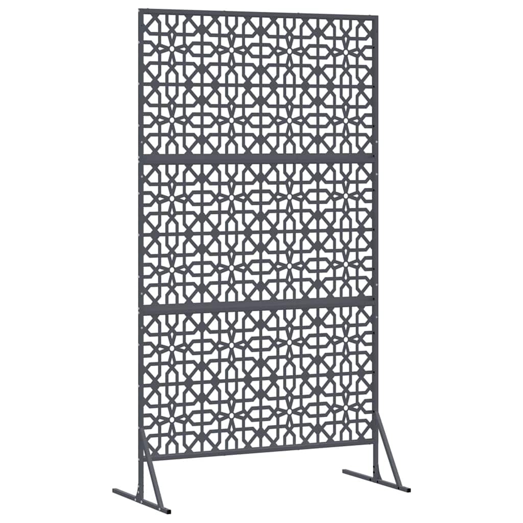 Privacy Screen 100 x 50 x 180 cm Steel Anthracite