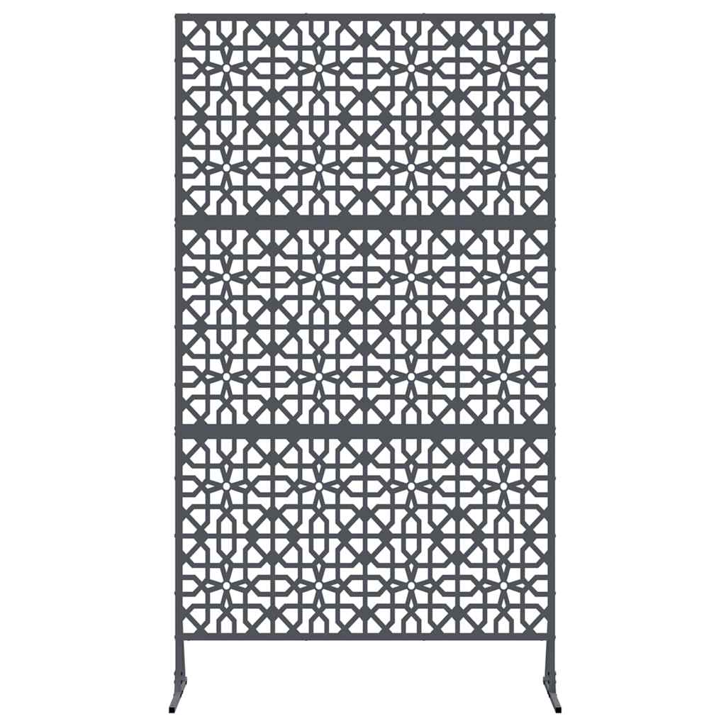 Privacy Screen 100 x 50 x 180 cm Steel Anthracite