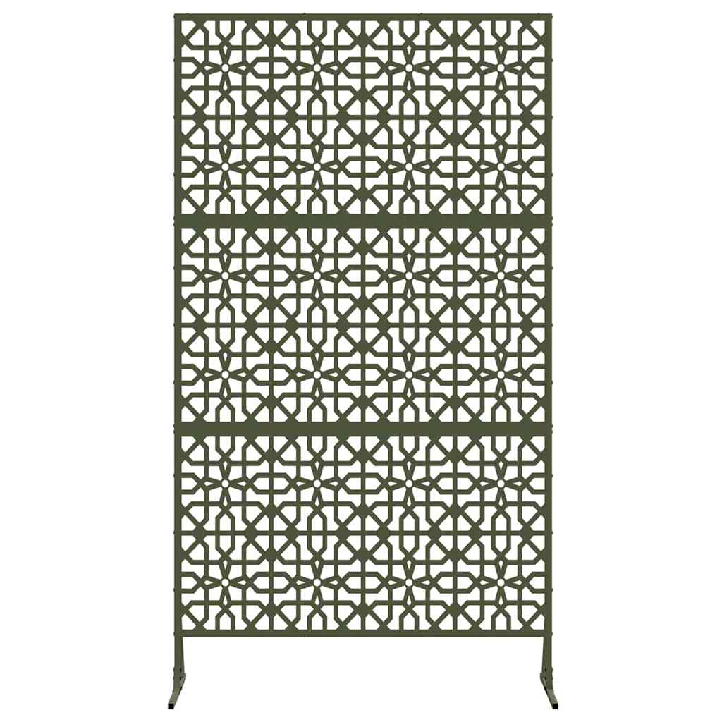 Privacy Screen 100 x 50 x 180 cm Steel Olive Green