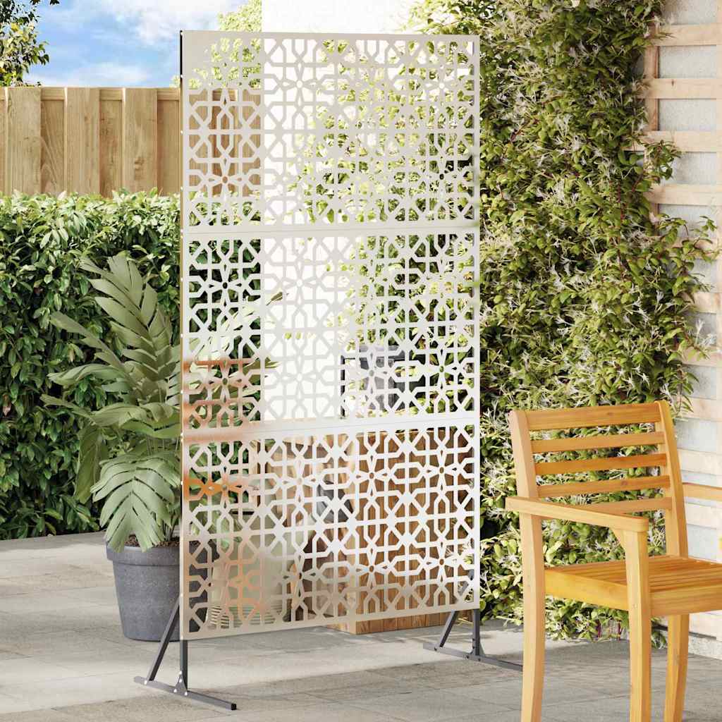 Privacy Screen Grey 100 x 50 x 180 cm Steel