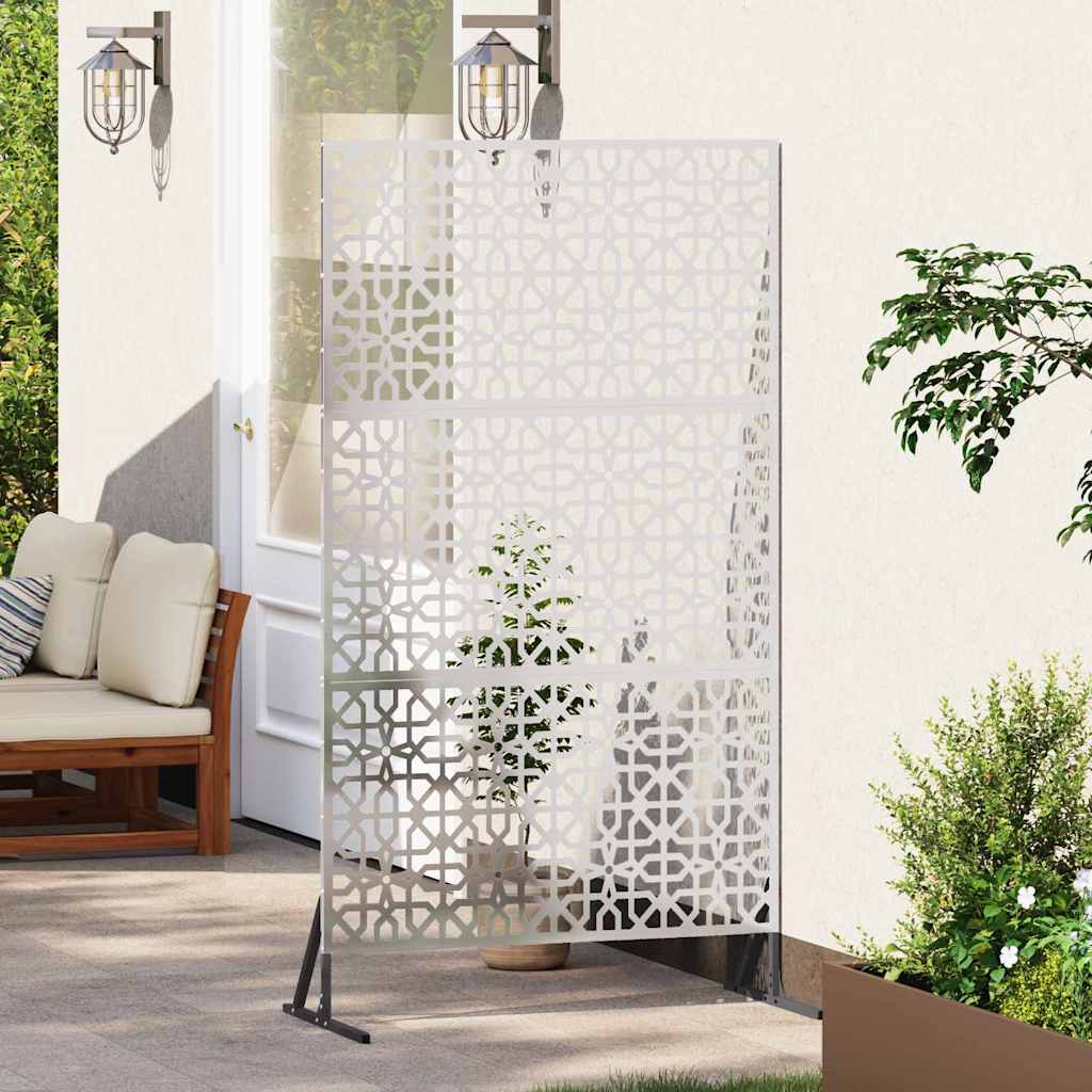 Privacy Screen Grey 100 x 50 x 180 cm Steel