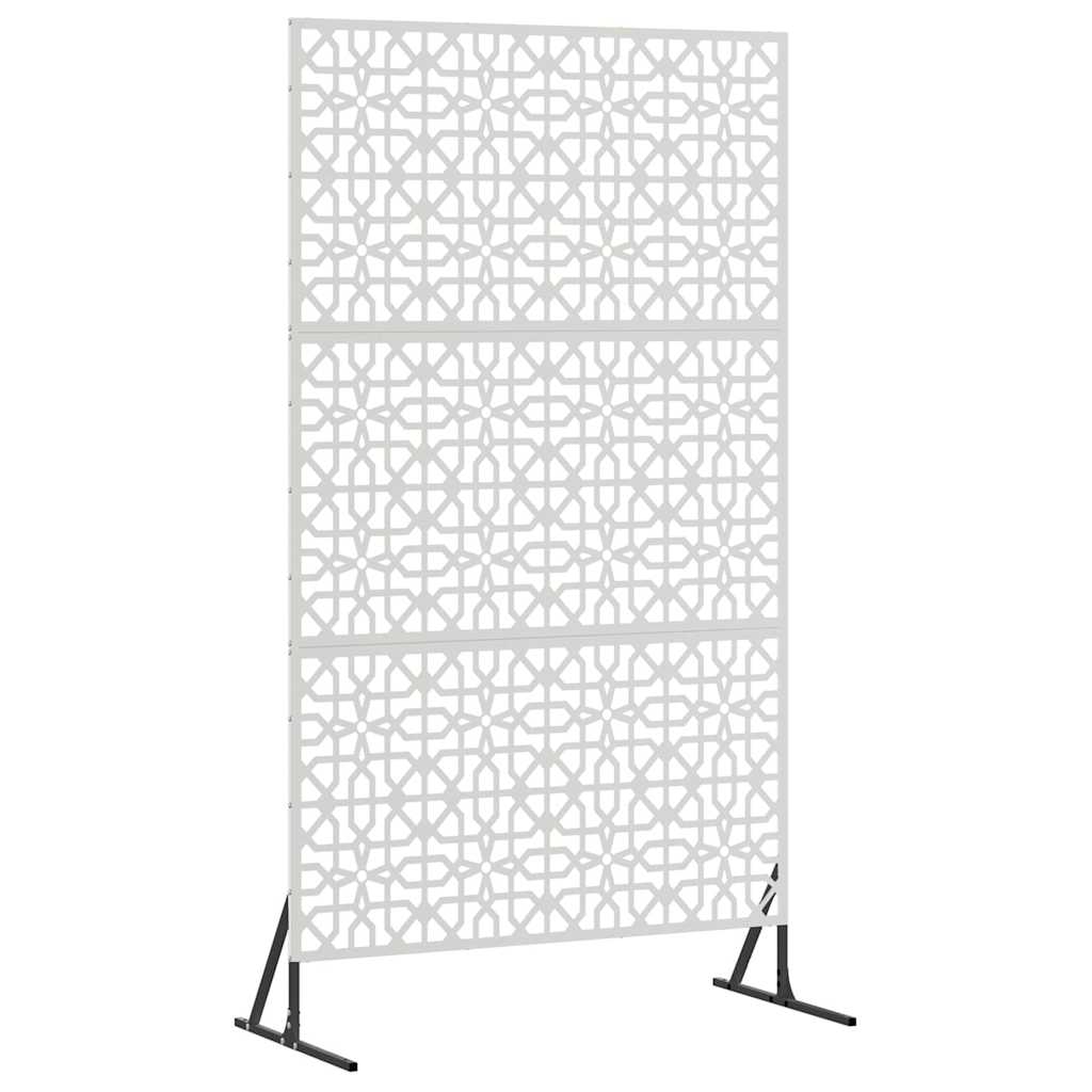 Privacy Screen Grey 100 x 50 x 180 cm Steel