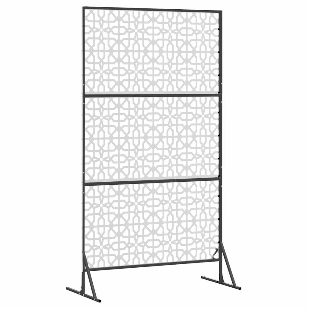 Privacy Screen Grey 100 x 50 x 180 cm Steel