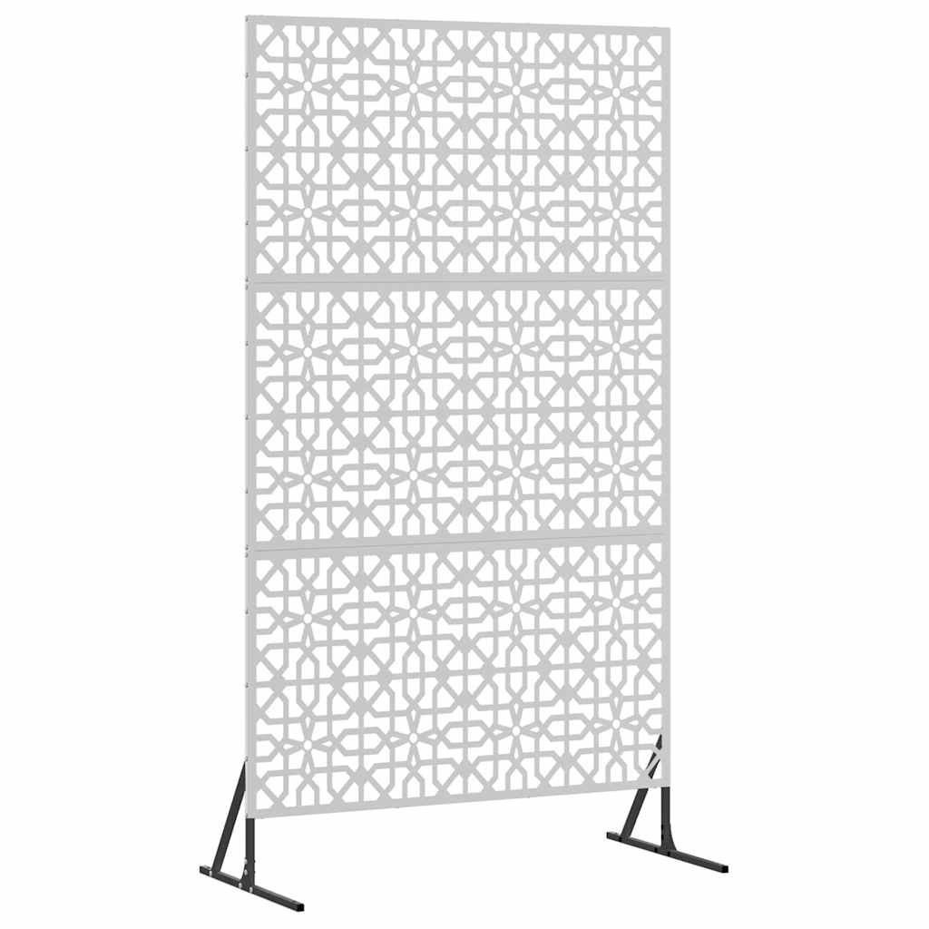 Privacy Screen Grey 100 x 50 x 180 cm Steel