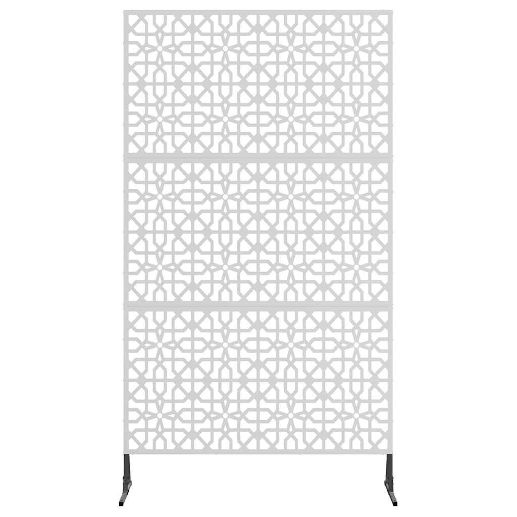 Privacy Screen Grey 100 x 50 x 180 cm Steel