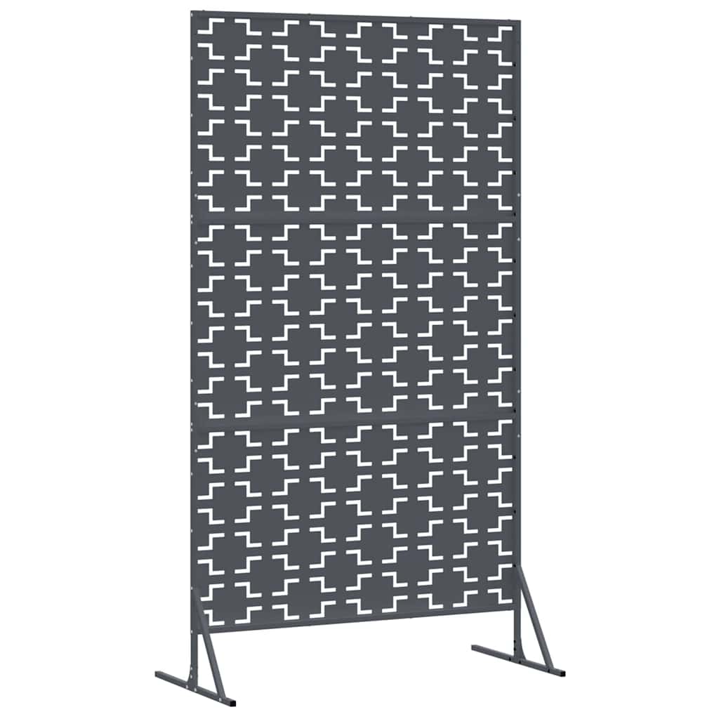 Privacy Screen 100 x 50 x 180 cm Steel Anthracite