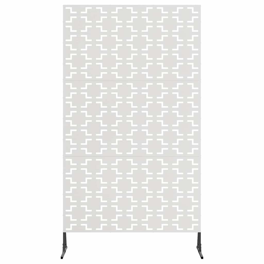 Privacy Screen Grey 100 x 50 x 180 cm Steel