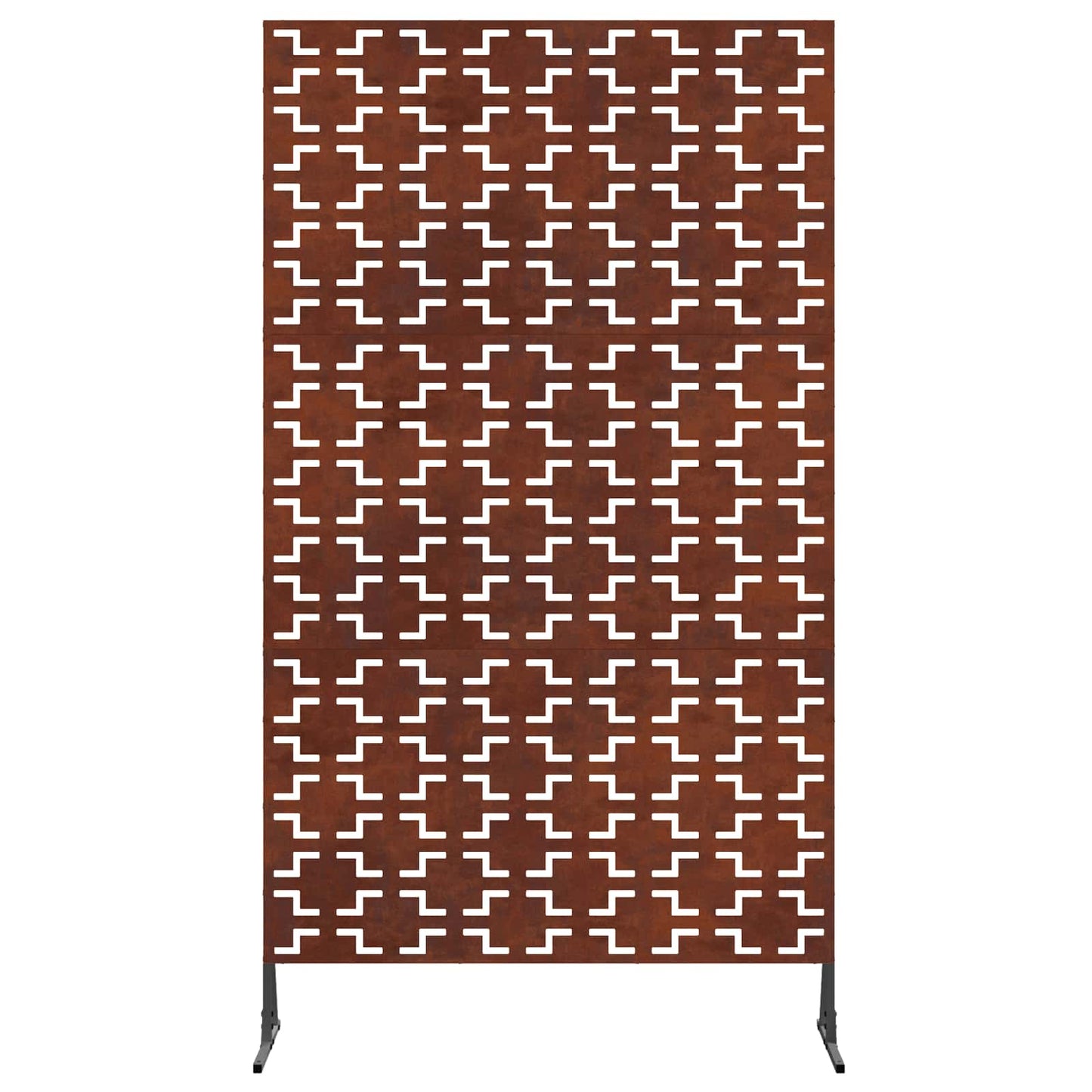Privacy Screen Grey 100 x 50 x 180 cm Weathering Steel