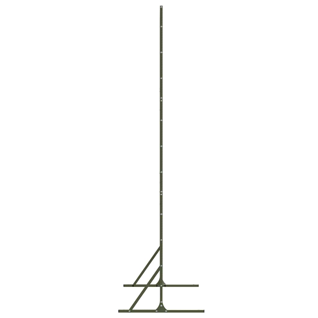 Privacy Screen 100 x 50 x 180 cm Steel Olive Green