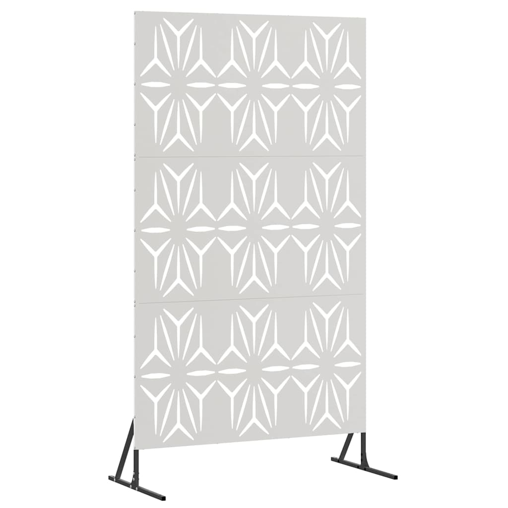 Privacy Screen Grey 100 x 50 x 180 cm Steel