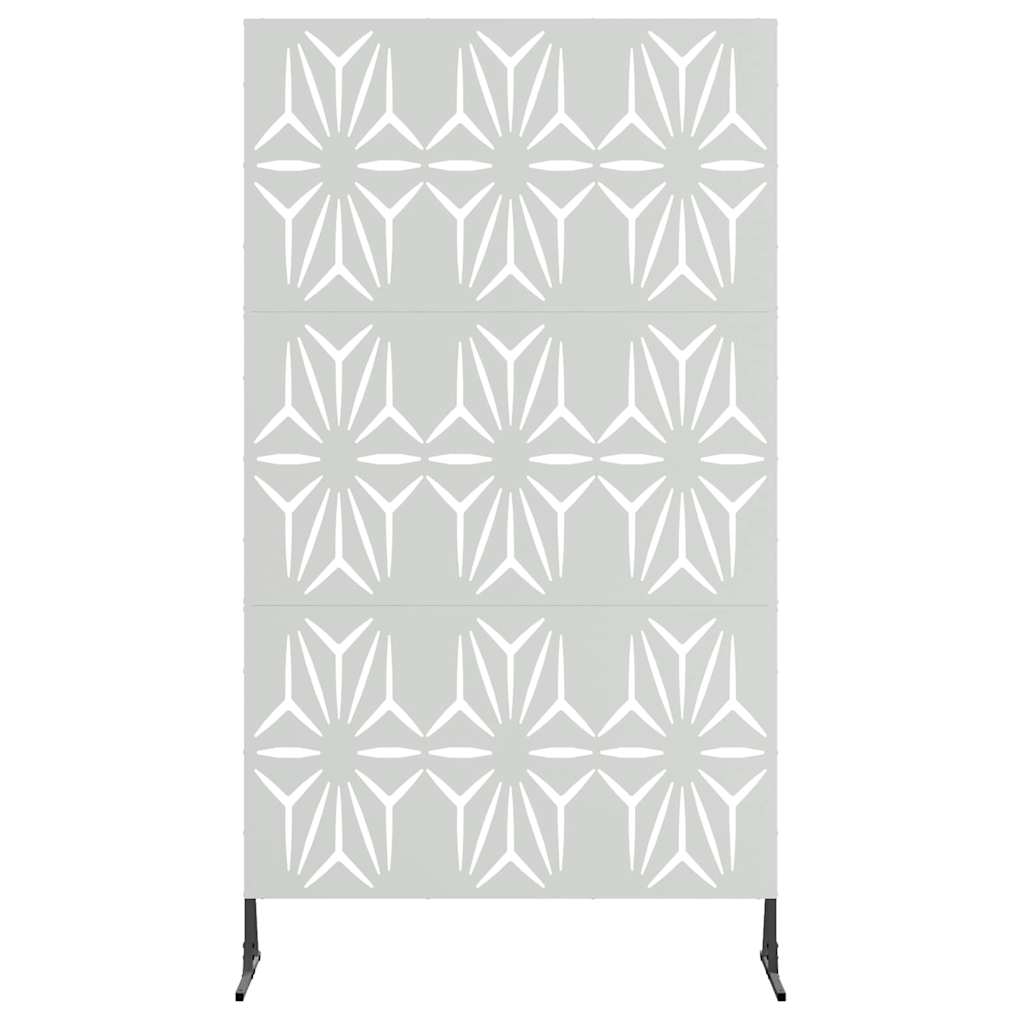 Privacy Screen Grey 100 x 50 x 180 cm Steel