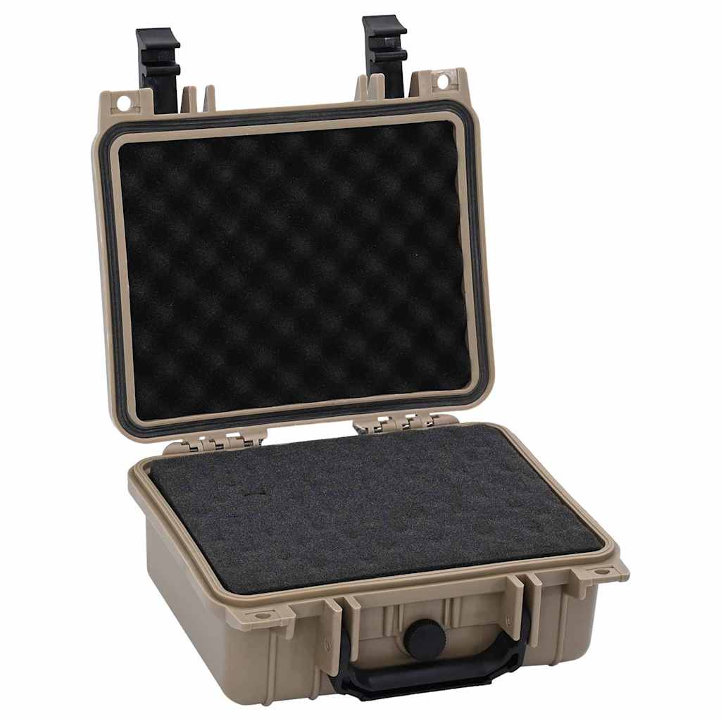 Hard Luggage Case with Storage Sand 27 x 24.5 x 12.5 cm