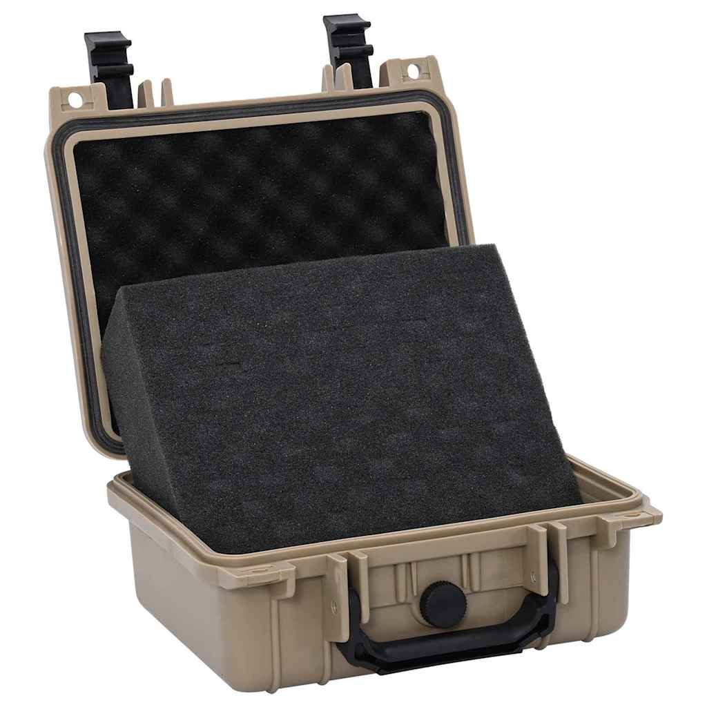 Hard Luggage Case with Storage Sand 27 x 24.5 x 12.5 cm
