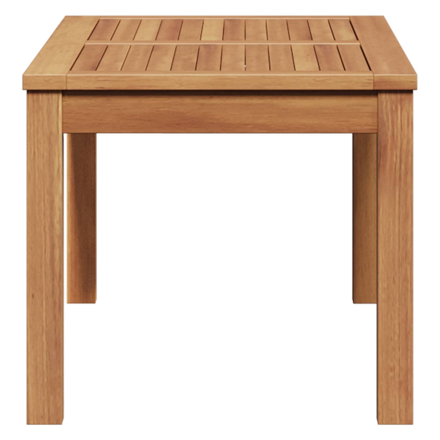 Table Brown 95 x 45 x 40 cm Solid Teak Wood