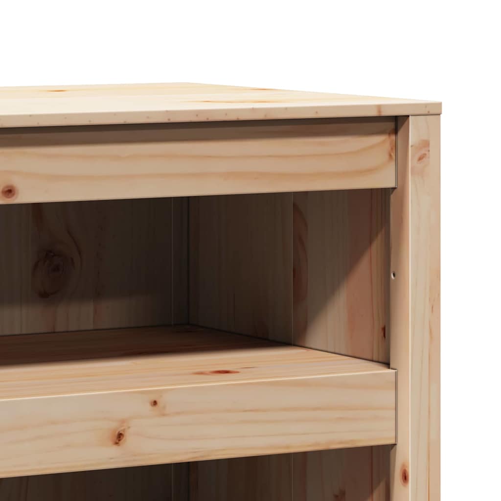 Kitchen Cabinet with Shelf MEPPEL Brown Oak 106 x 55 x 64 cm
