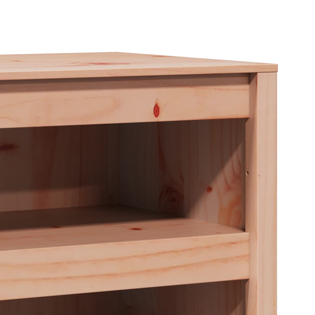 Kitchen Cabinet with Shelf MEPPEL Brown Oak 106 x 55 x 64 cm