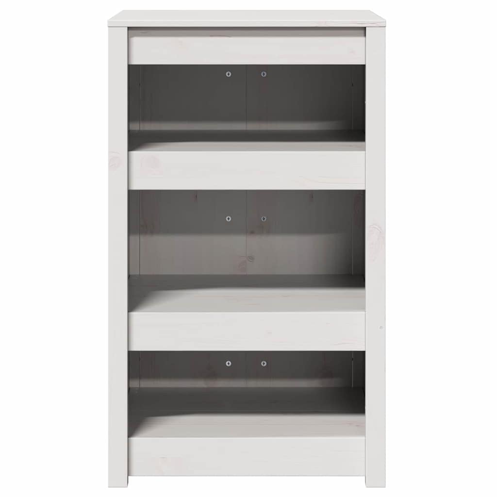 Kitchen Cabinet MEPPEL White 55 x 55 x 92 cm Solid Pine Wood