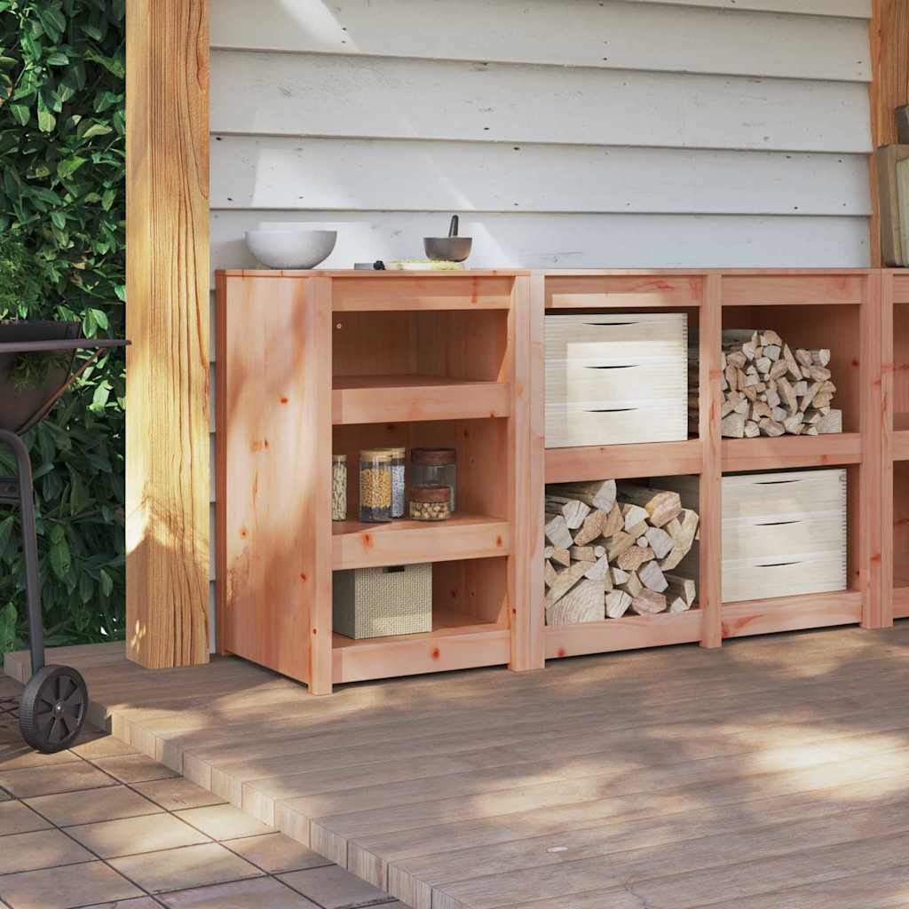 Kitchen Cabinet with Shelf MEPPEL Brown Oak 55 x 55 x 92 cm