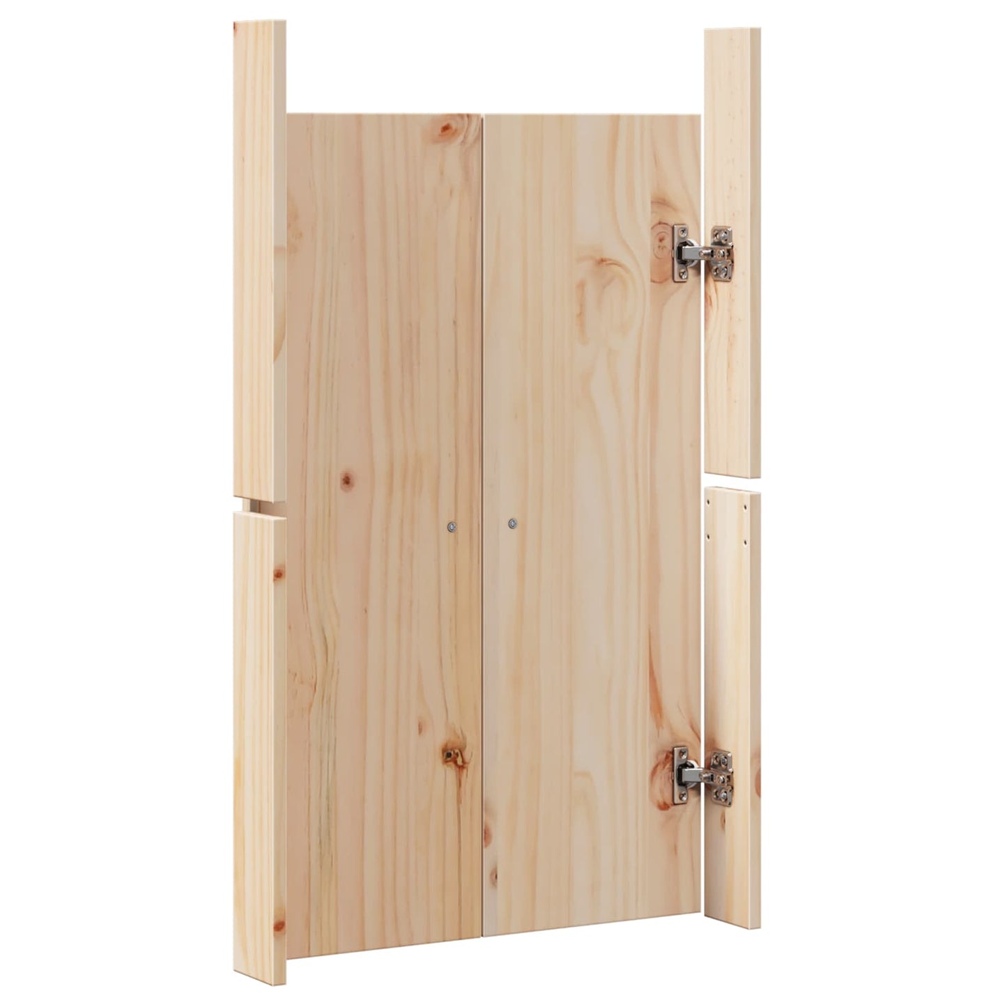 Kitchen Door MEPPEL Brown Oak 50 x 9 x 82 cm Solid Pine wood