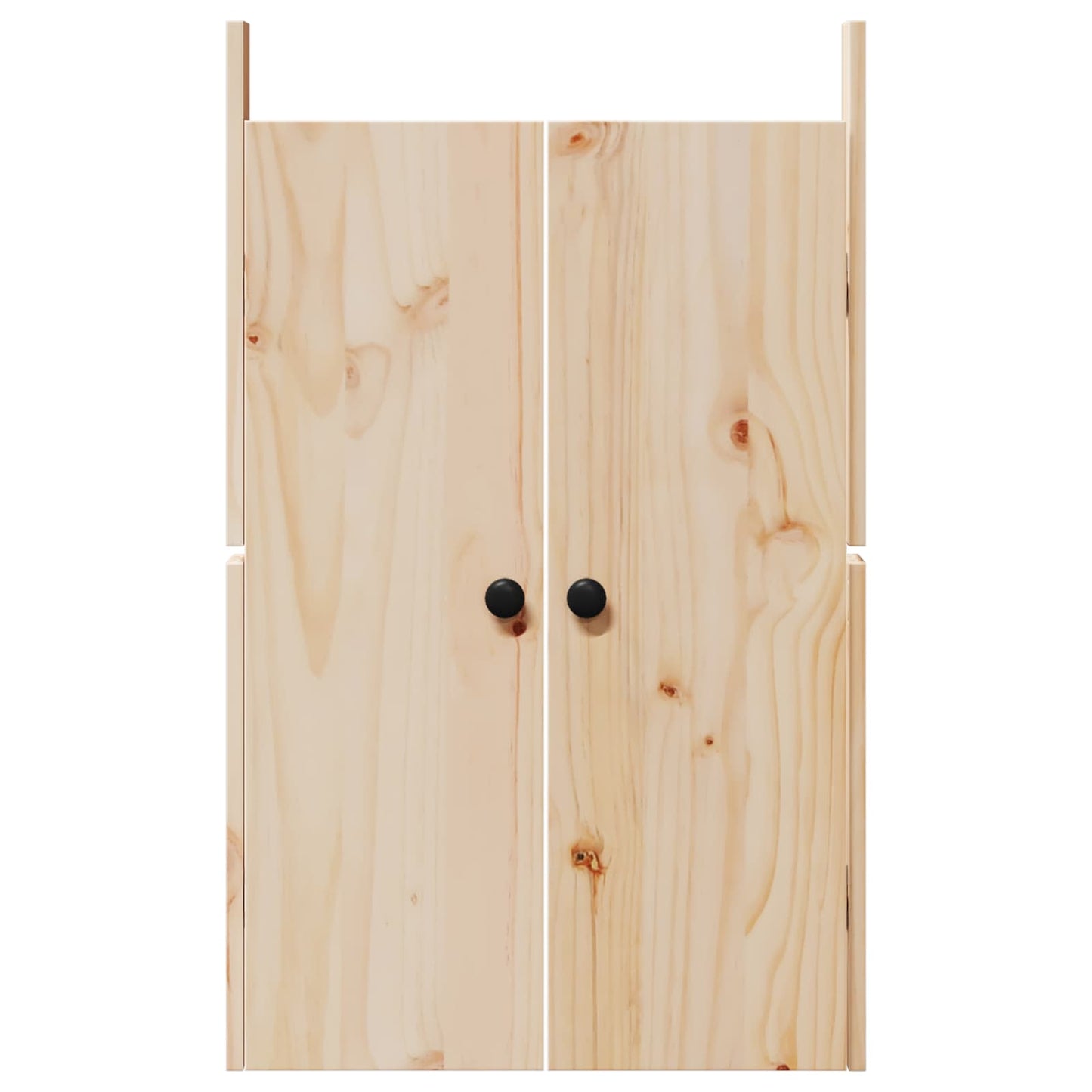 Kitchen Door MEPPEL Brown Oak 50 x 9 x 82 cm Solid Pine wood