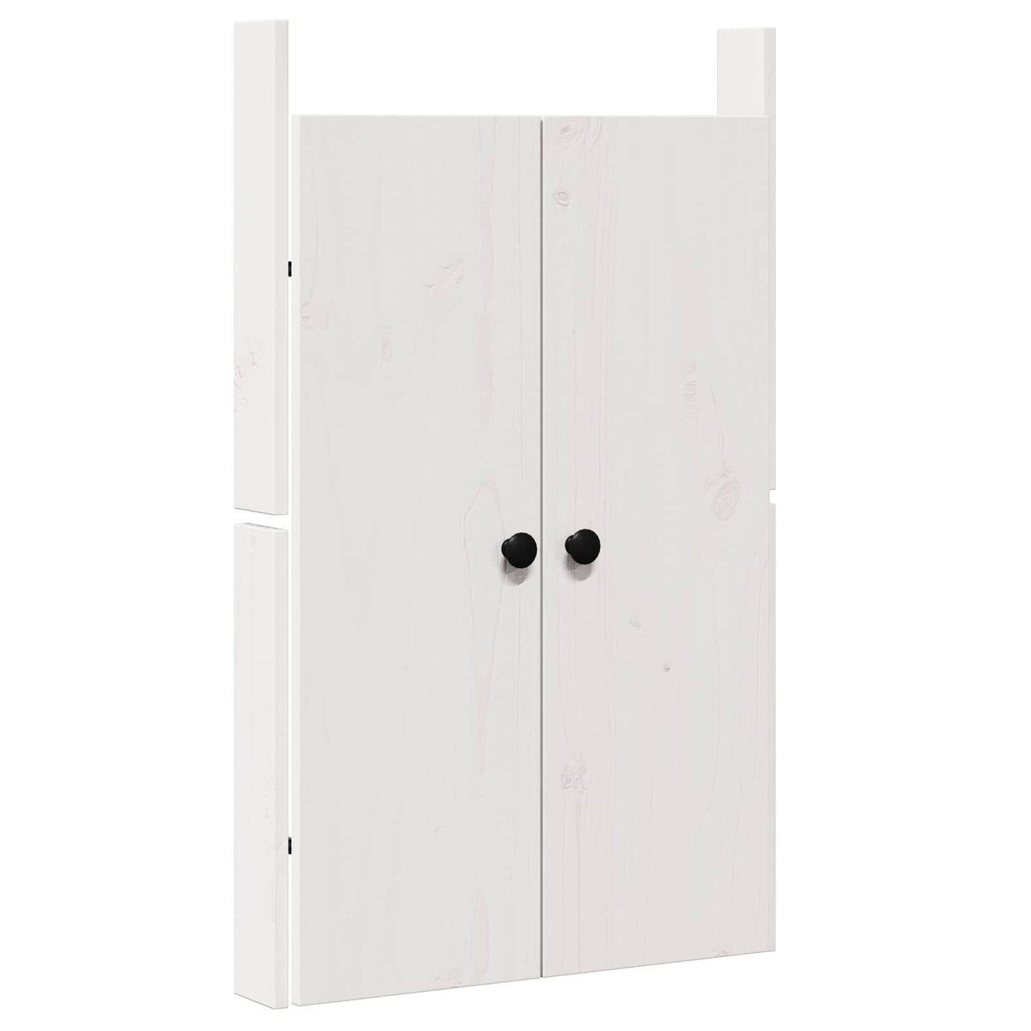 Kitchen Door MEPPEL White 50 x 9 x 82 cm Solid Pine wood