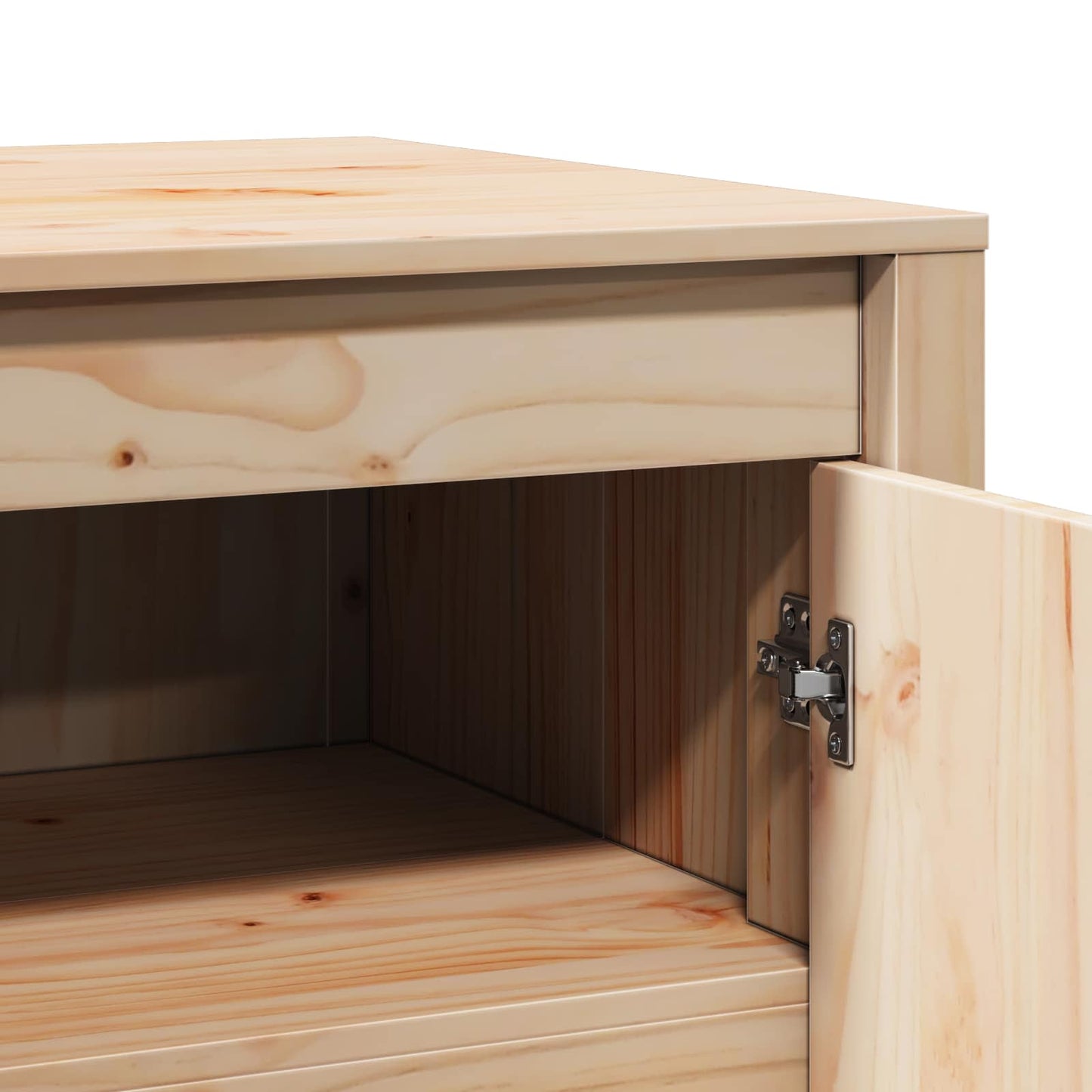 Kitchen Cabinet with Shelf MEPPEL Brown Oak 106 x 55 x 64 cm