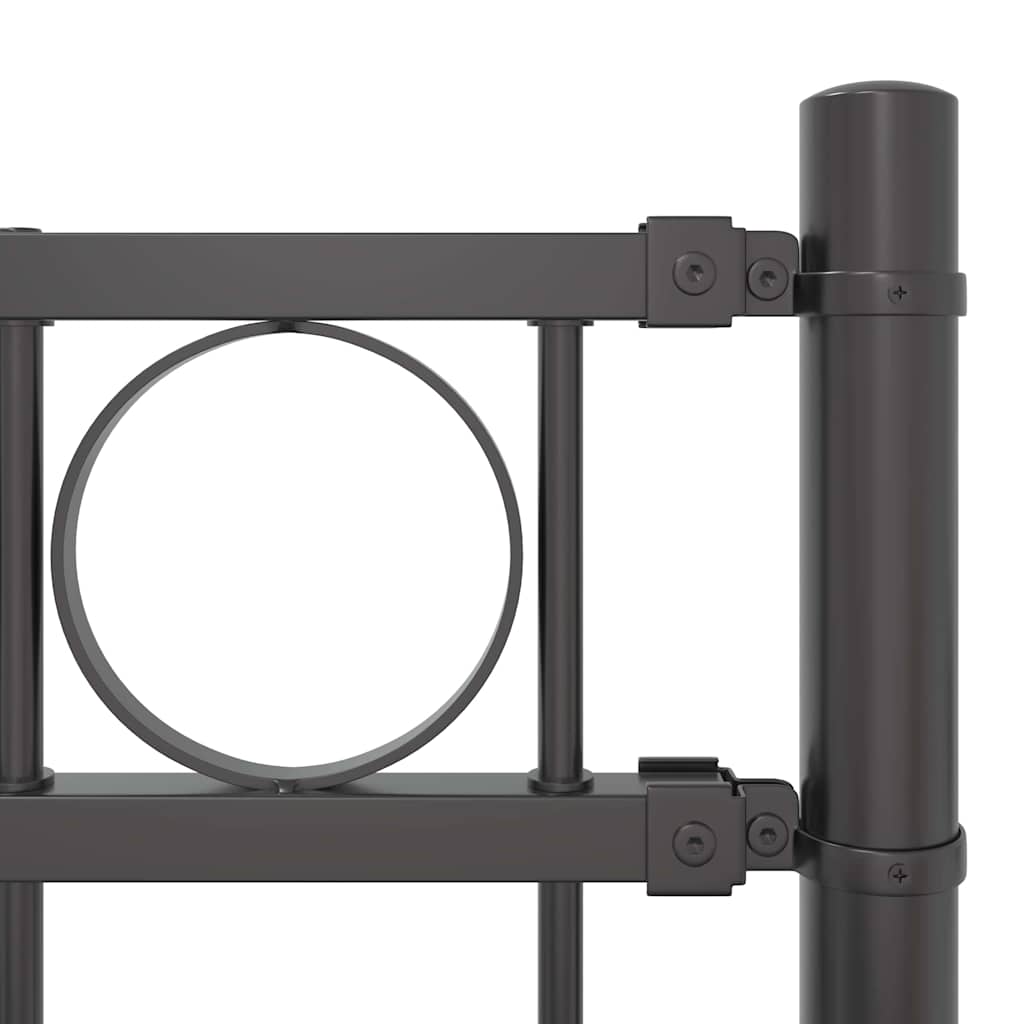Fence Element ASSEN Grey 170 x 150 cm Steel