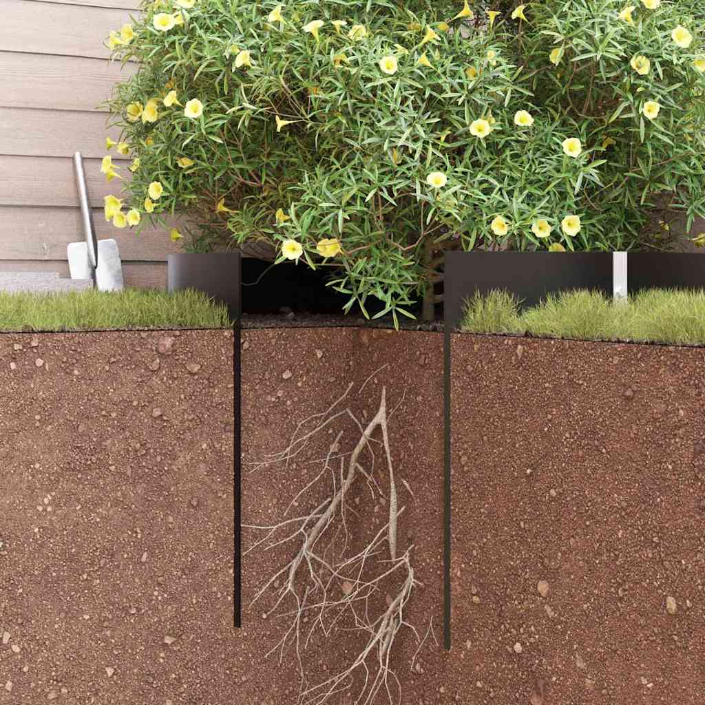 Root Barrier Black 0.7 x 10 m Polyethylene