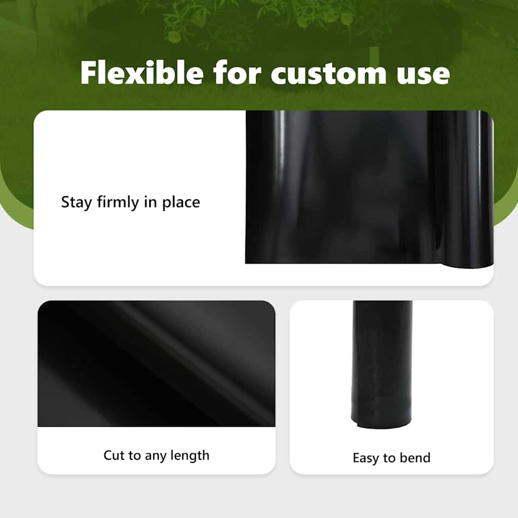 Root Barrier Black 0.7 x 15 m Polyethylene