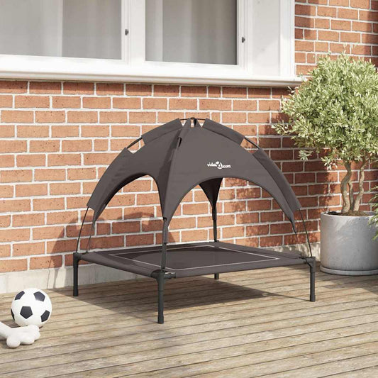 Dog Bed 71 x 64 x 71 cm Steel Brown