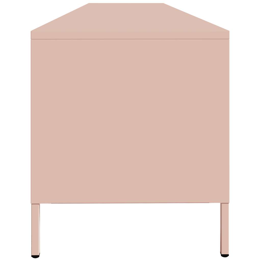TV Cabinet Pink 202x39x43,5 cm Cold-rolled Steel