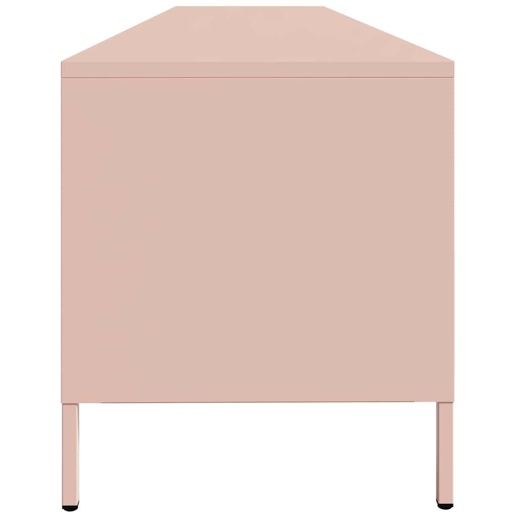 TV Cabinet Pink 202x39x43,5 cm Cold-rolled Steel