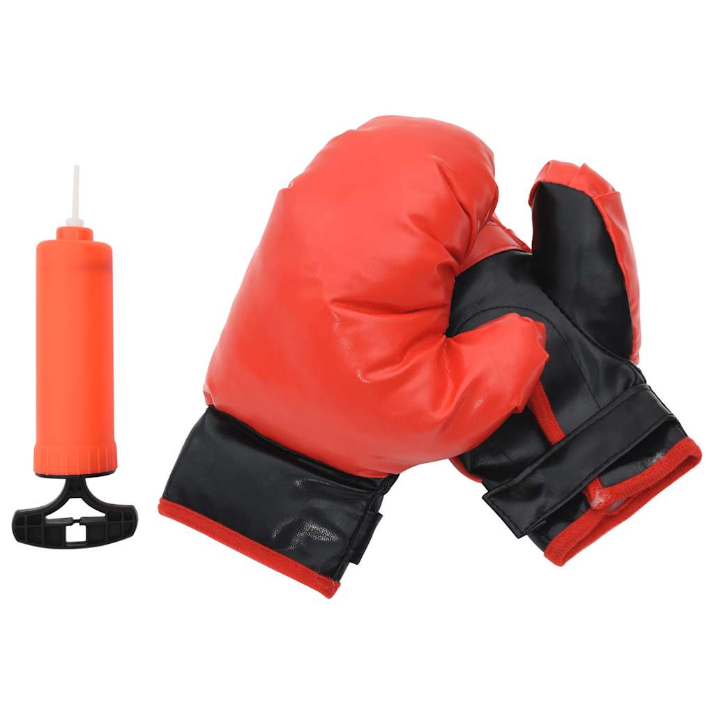 Punching Ball Set with Gloves&Pump Adjustable Height 81-122 cm