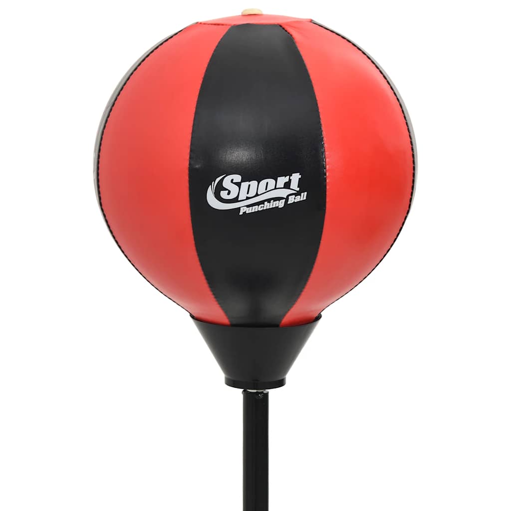 Punching Ball Set with Gloves&Pump Adjustable Height 81-122 cm