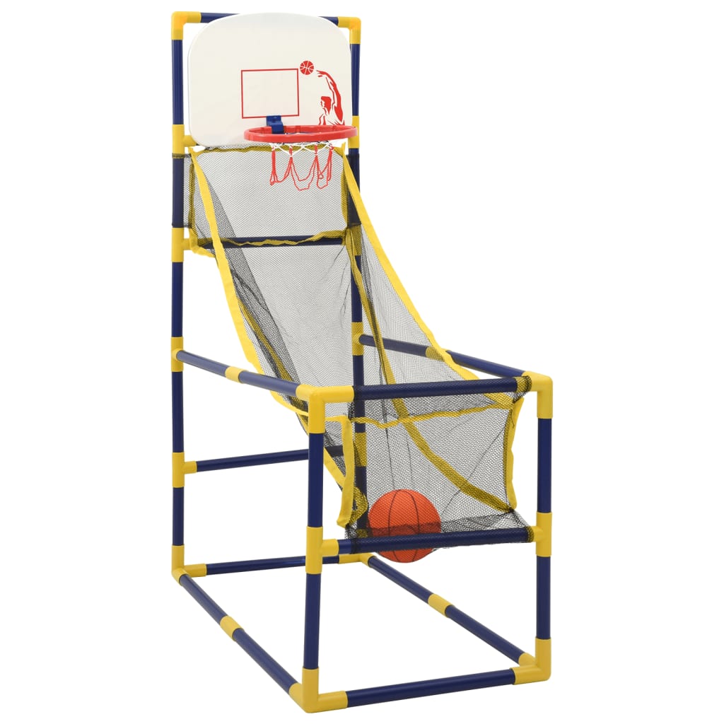 vidaXL Arcade Basketball Game Set with Ball and Pump 45x86x127 cm