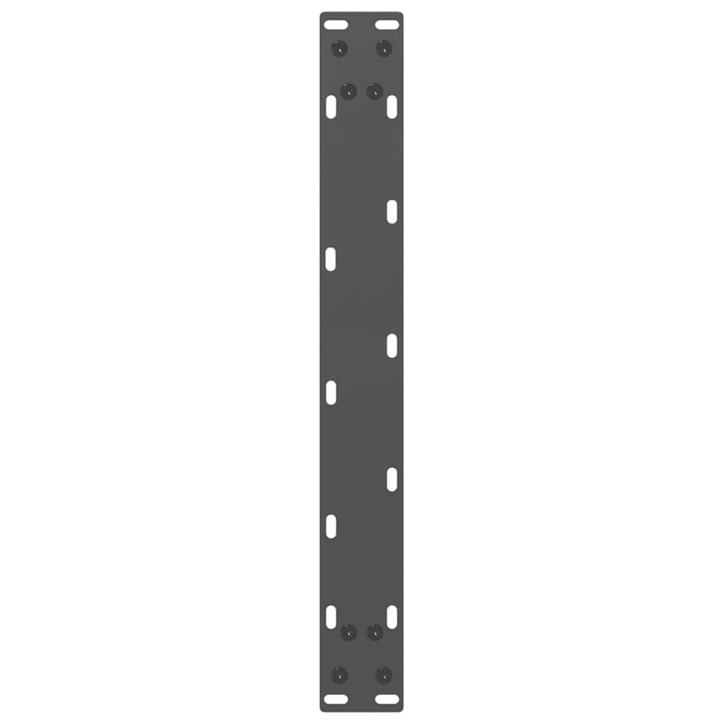 Coffee Table Legs U-Shaped 2 pcs Anthracite 50x(30-31) cm Steel