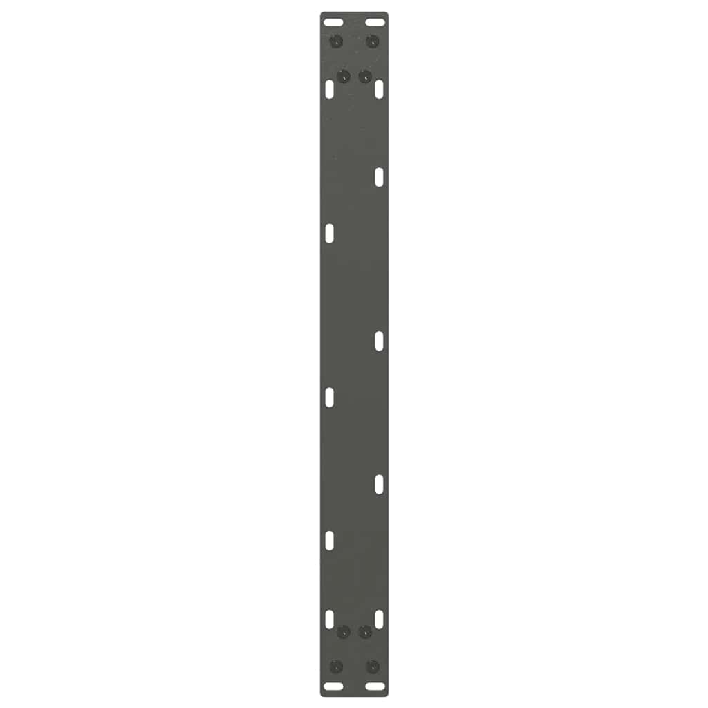 Coffee Table Legs U-Shaped 2 pcs Anthracite 60x(30-31) cm Steel