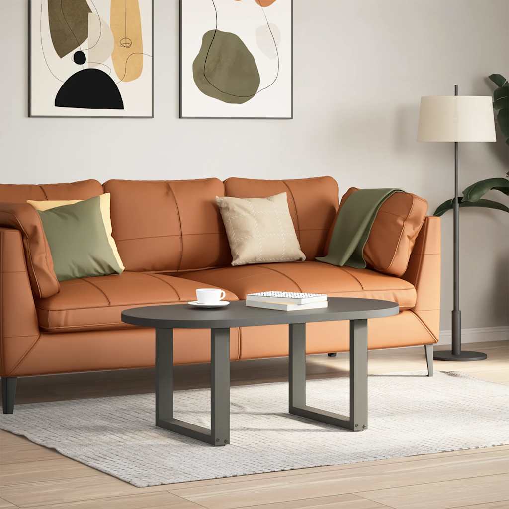 Coffee Table Legs U-Shaped 2 pcs Anthracite 50x(42-43) cm Steel