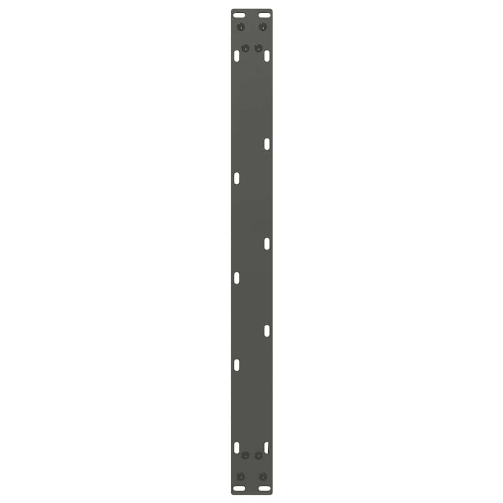 Coffee Table Legs U-Shaped 2 pcs Anthracite 60x(42-43) cm Steel