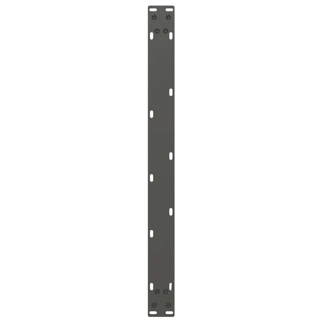 Coffee Table Legs U-Shaped 2 pcs Anthracite 70x(42-43) cm Steel