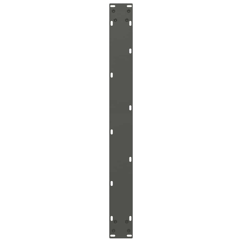 Dining Table Legs U-Shaped 2 pcs Anthracite 90x(72-73) cm Steel